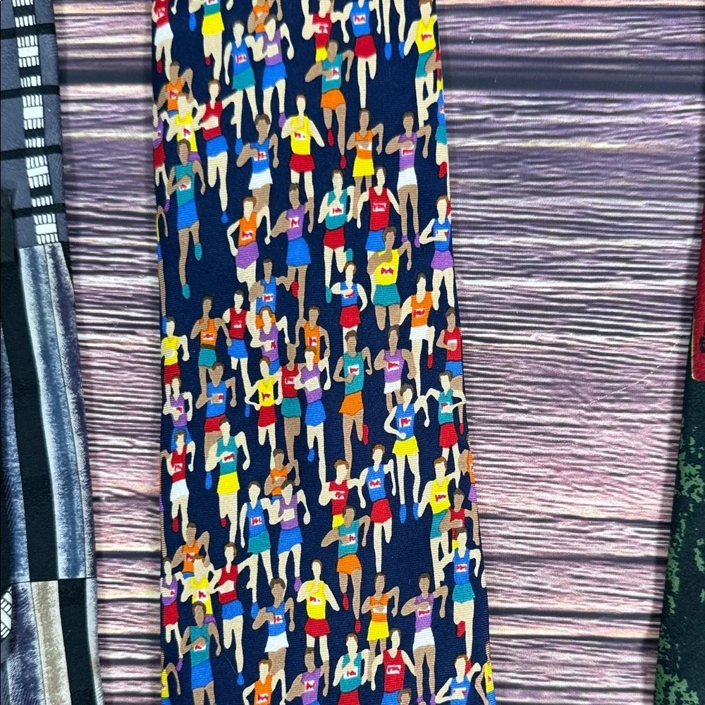 Alynn Zylos and XMI Silk Set of 3 Men's Ties. Marathon‎ Vintage and 325 Series